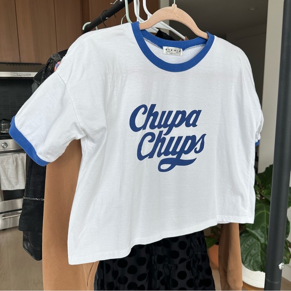 Chupa Chups Crop Vintage Box Tee - Picture 2 of 5